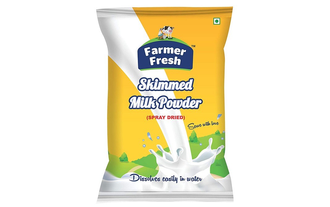 Farmer fresh Skimmed Milk Powder (Spray Dried)   Pack  1 kilogram